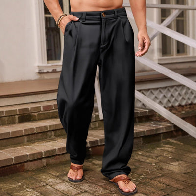 Luca™ | Weite Leinenhose