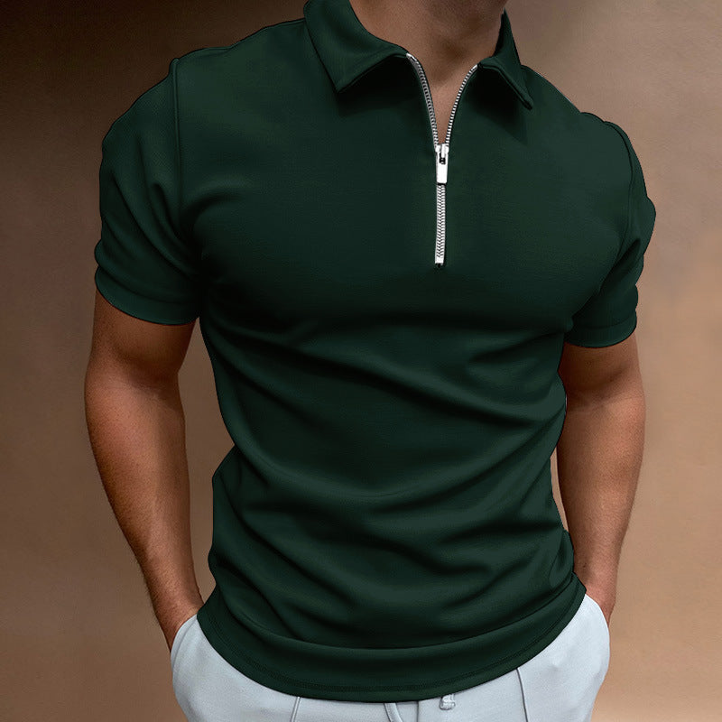 Santiago™ | Stilvolles Zip-Up Polo