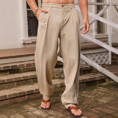 Luca™ | Weite Leinenhose