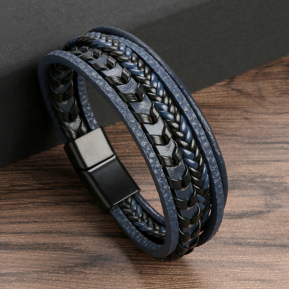 Ragnar™ | Geflochtenes Leder-Viking-Armband 1+1 GRATIS