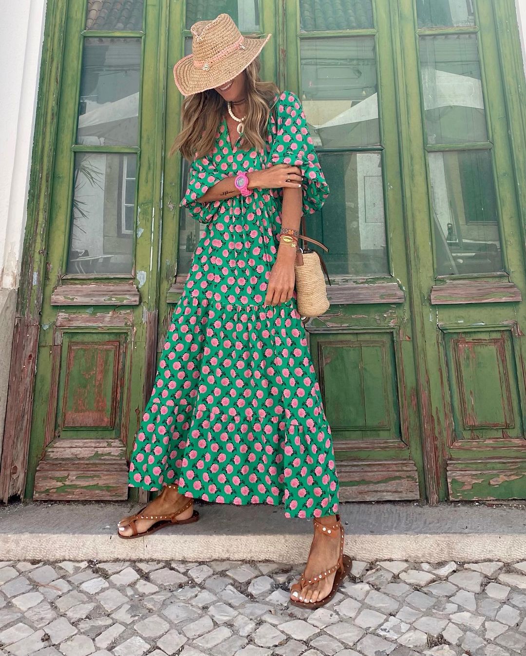 Fleur™ | Maxi Kleid Im Boho-Stil
