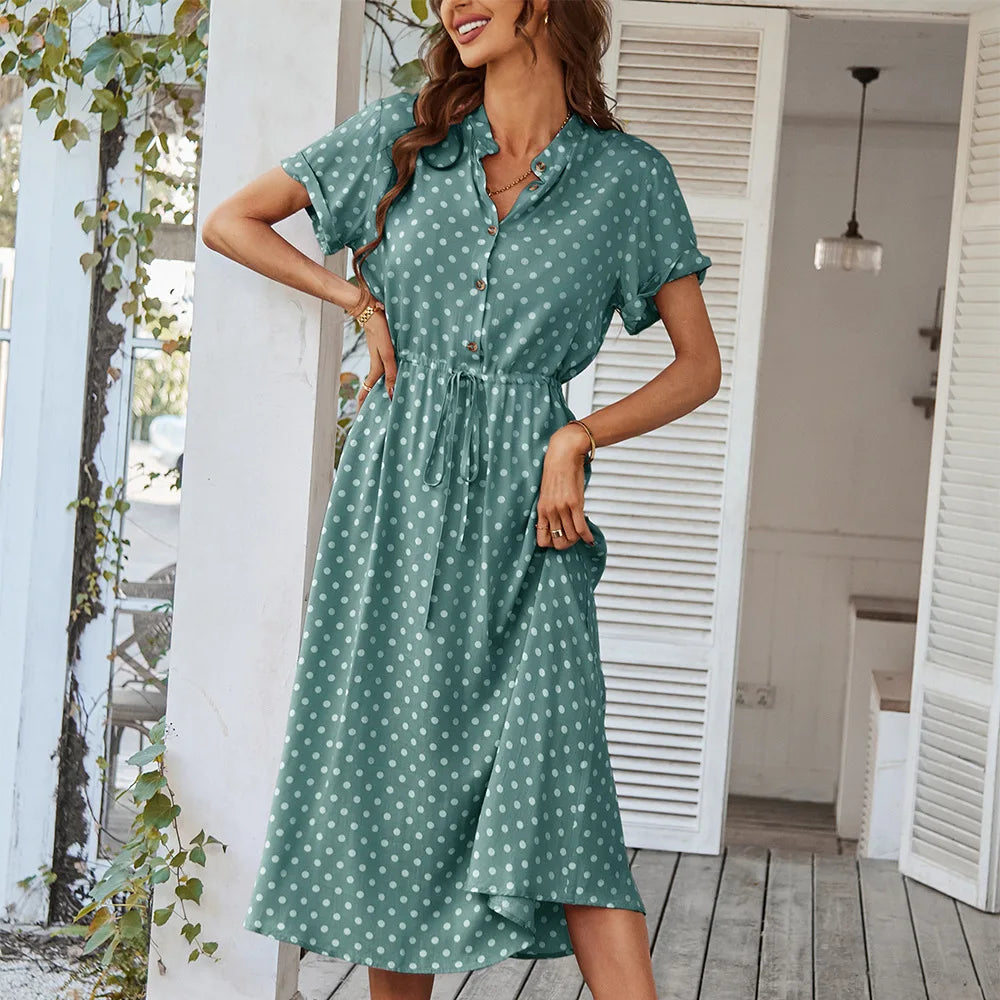 Alexa™ | Verspieltes Polka-Dot Kleid