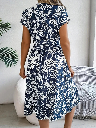 Marta™ | Elegantes V-Ausschnitt-Kleid