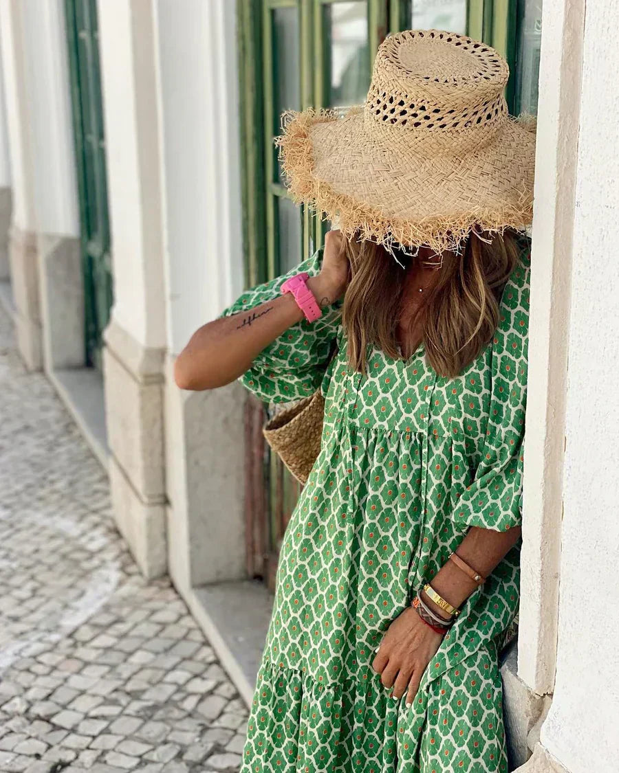 Fleur™ | Maxi Kleid Im Boho-Stil