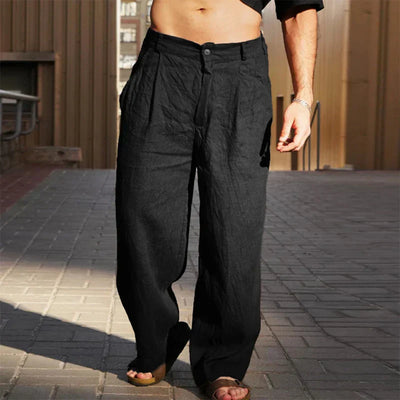 Dario™ | Weite Leinenhose