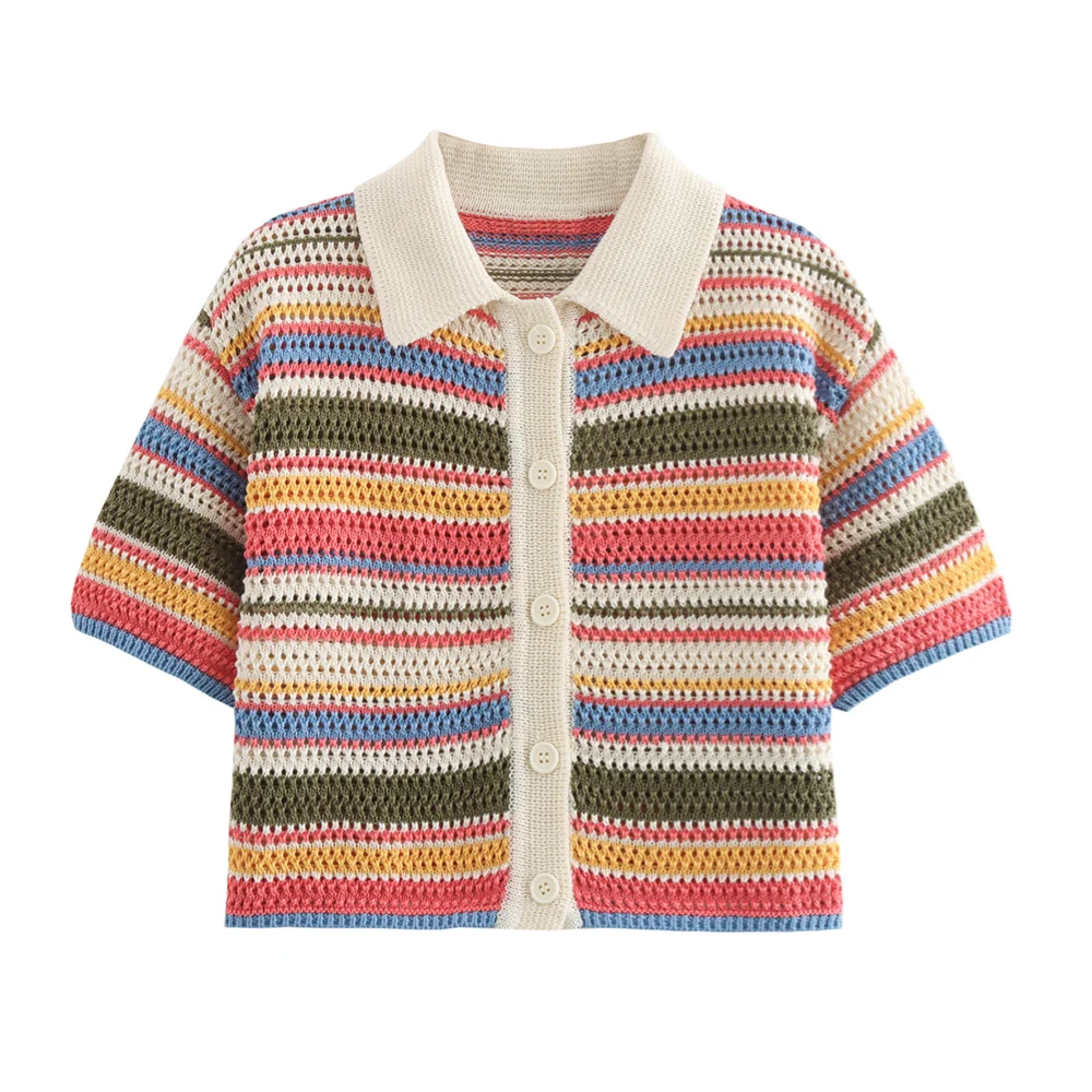 Femke™ | Polo Sweater Set™ | Elegantes Strickensemble