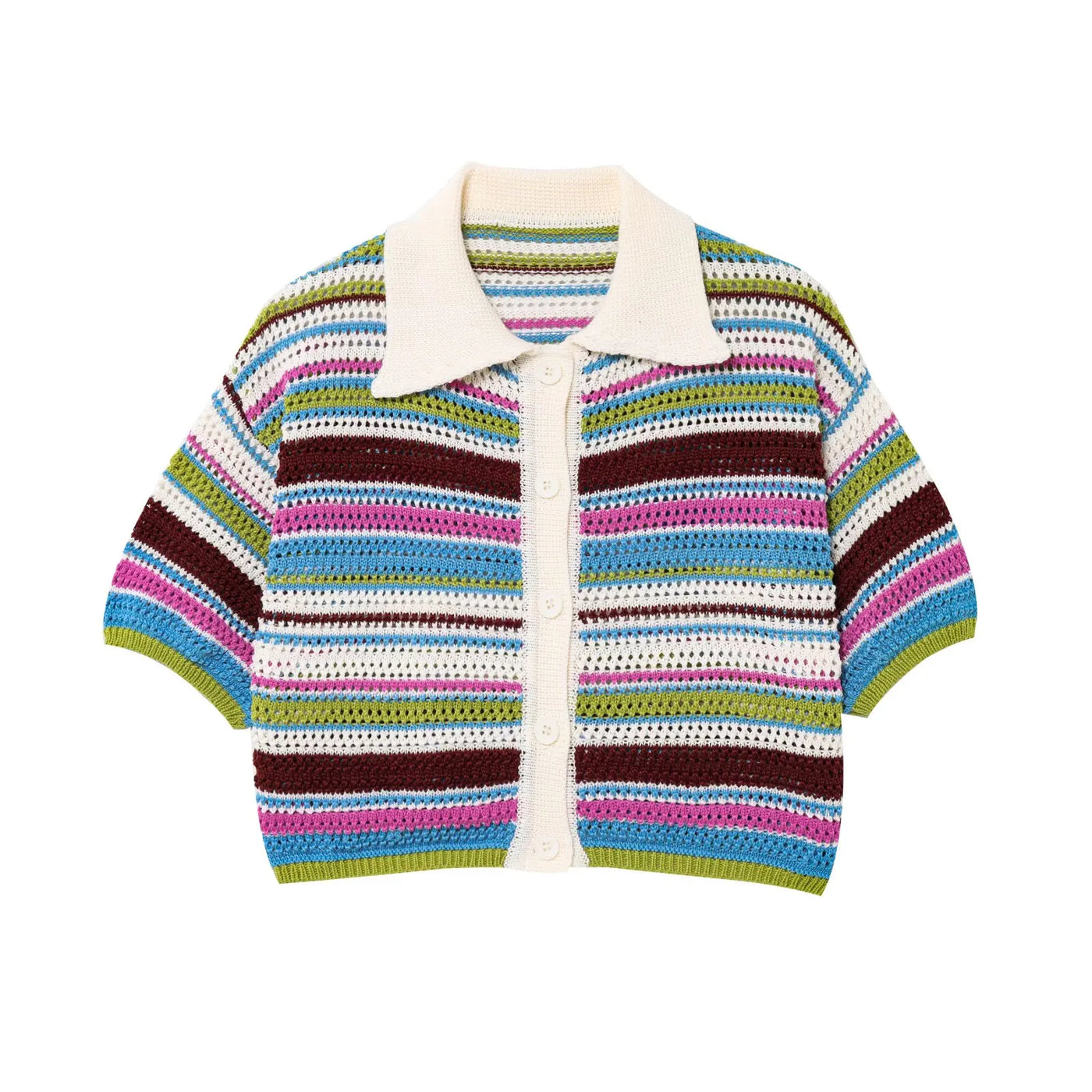Femke™ | Polo Sweater Set™ | Elegantes Strickensemble