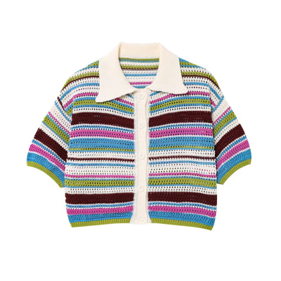Femke™ | Polo Sweater Set™ | Elegantes Strickensemble