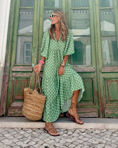 Fleur™ | Maxi Kleid Im Boho-Stil