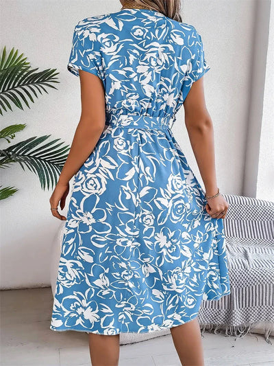 Marta™ | Elegantes V-Ausschnitt-Kleid