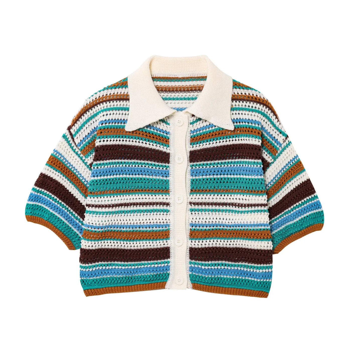 Femke™ | Polo Sweater Set™ | Elegantes Strickensemble