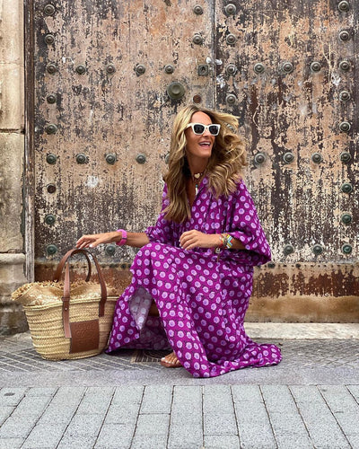 Fleur™ | Maxi Kleid Im Boho-Stil