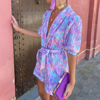 Ivy™ | Modischer V-Ausschnitt Jumpsuit
