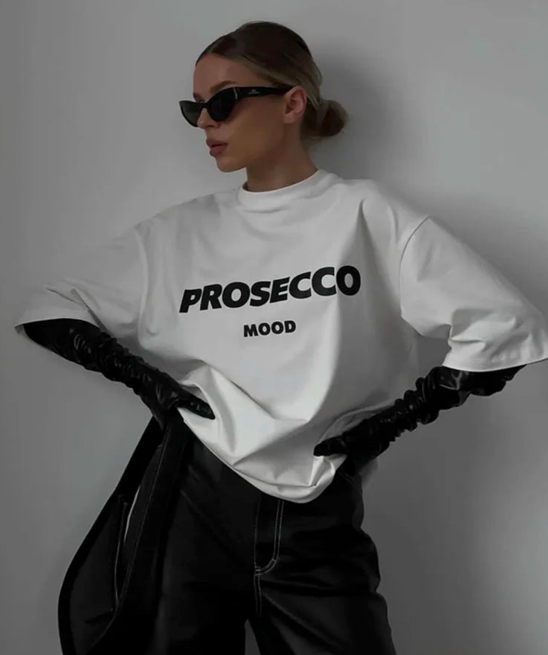 Prosecco Mood™ | Bequemes Oversized T-Shirt