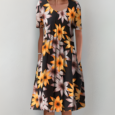 Heather™ | Klassisches Blumenkleid