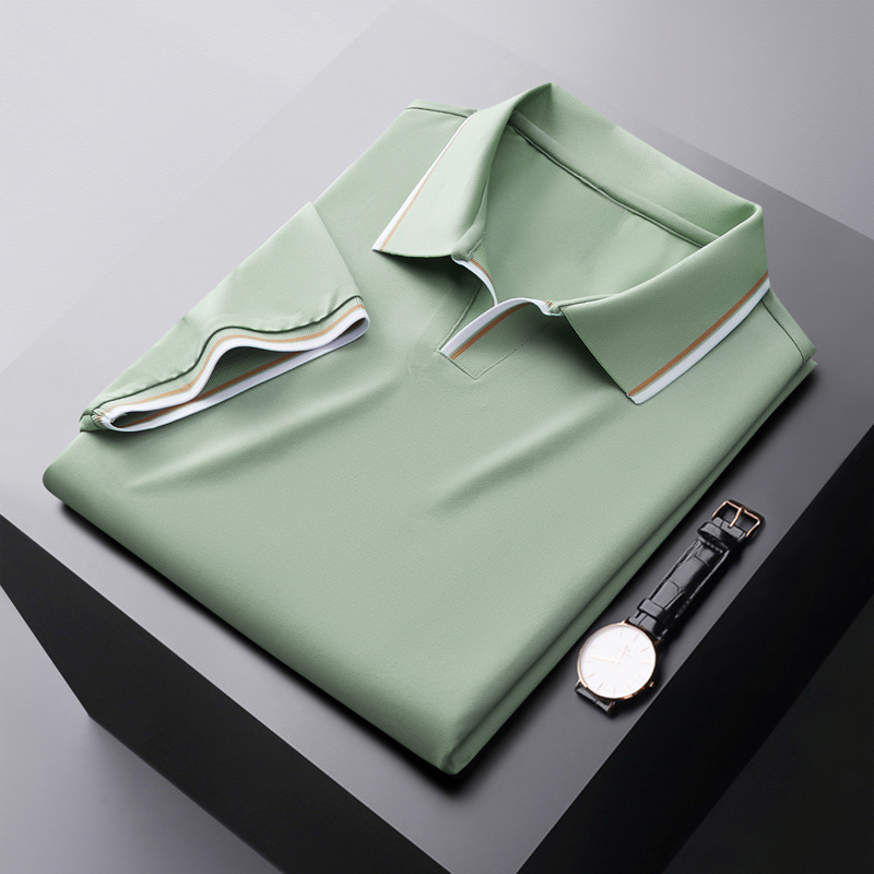 James™ | Elegantes Polo Ohne Knöpfe
