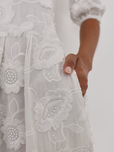Sienna™ | Elegantes Besticktes Kleid