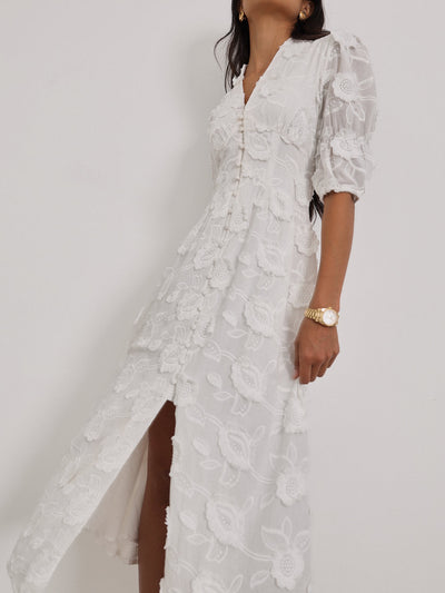 Sienna™ | Elegantes Besticktes Kleid