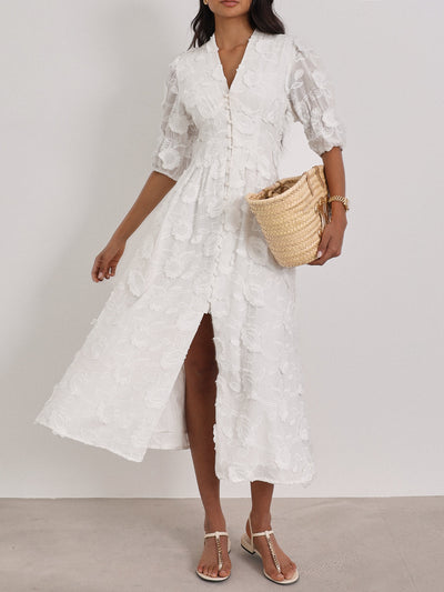 Sienna™ | Elegantes Besticktes Kleid