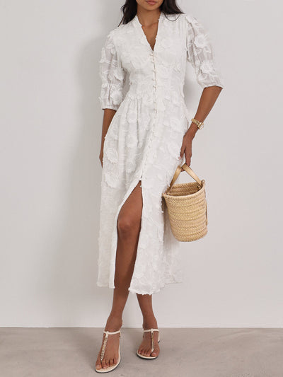 Sienna™ | Elegantes Besticktes Kleid