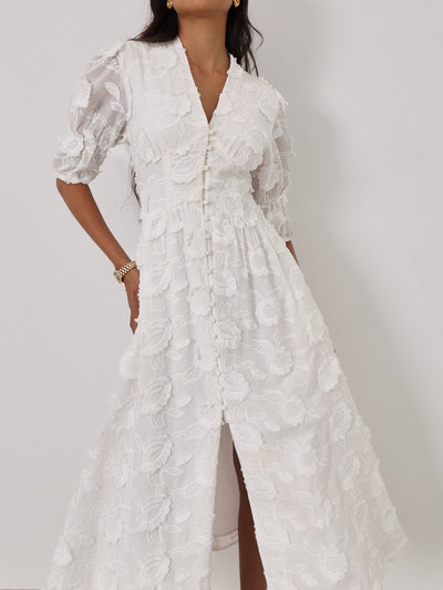 Sienna™ | Elegantes Besticktes Kleid