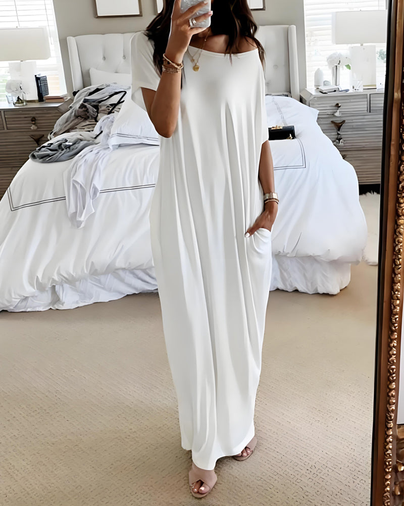Kelly™ | Elegantes Off-Shoulder Maxikleid