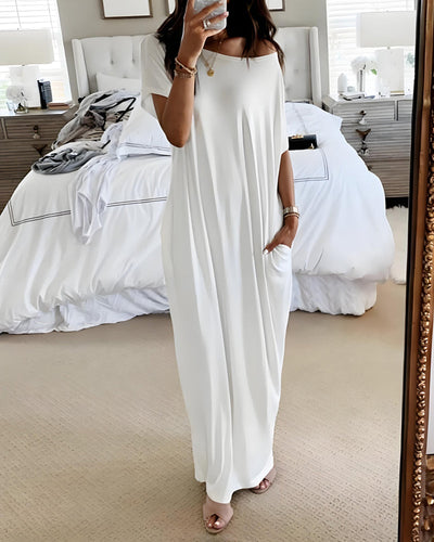 Kelly™ | Elegantes Off-Shoulder Maxikleid