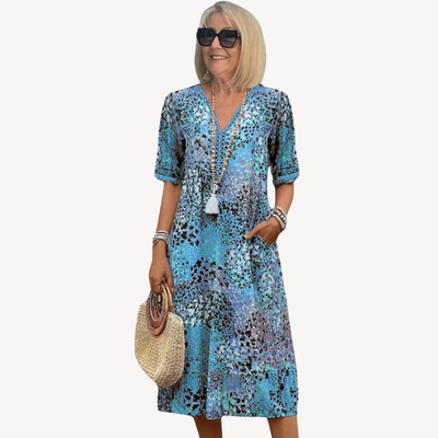 Anwen™ | Elegantes Baumwoll Boho Kleid