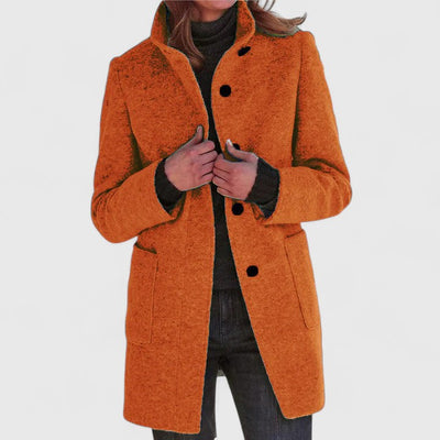 Elena™ | Eleganter Wollmix-Mantel