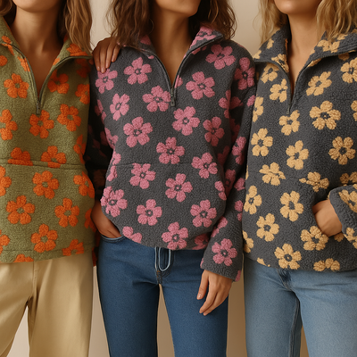 Sofia™ | Eleganter Floral Pullover