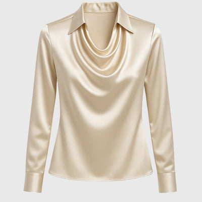 Brooklyn™ | Elegante Satinbluse