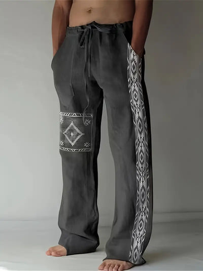 Kenneth™ | Ethnische Taschenhose