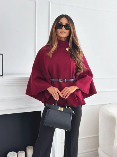 Lea™ | Stilvolle Schmetterlingsjacke mit Gürtel
