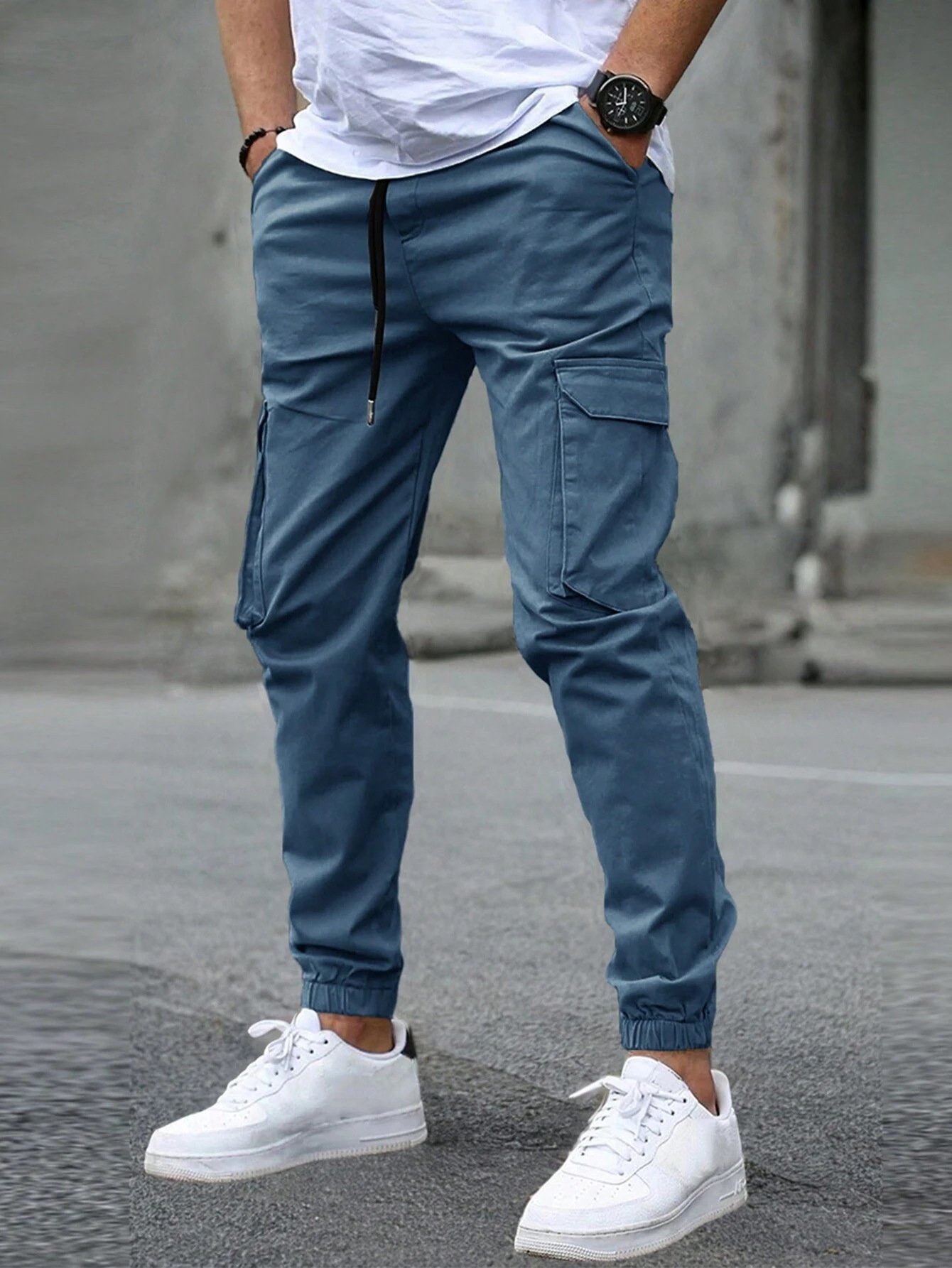 Davide™ | Bequeme Cargo-Jogginghose