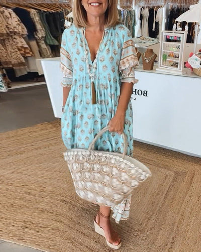 Alma™ | Farbenfrohes Sommerkleid