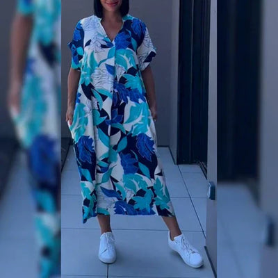 Lana™ | Stilvolles Blumenkleid
