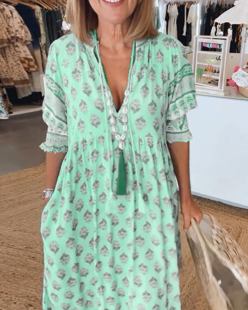Alma™ | Farbenfrohes Sommerkleid