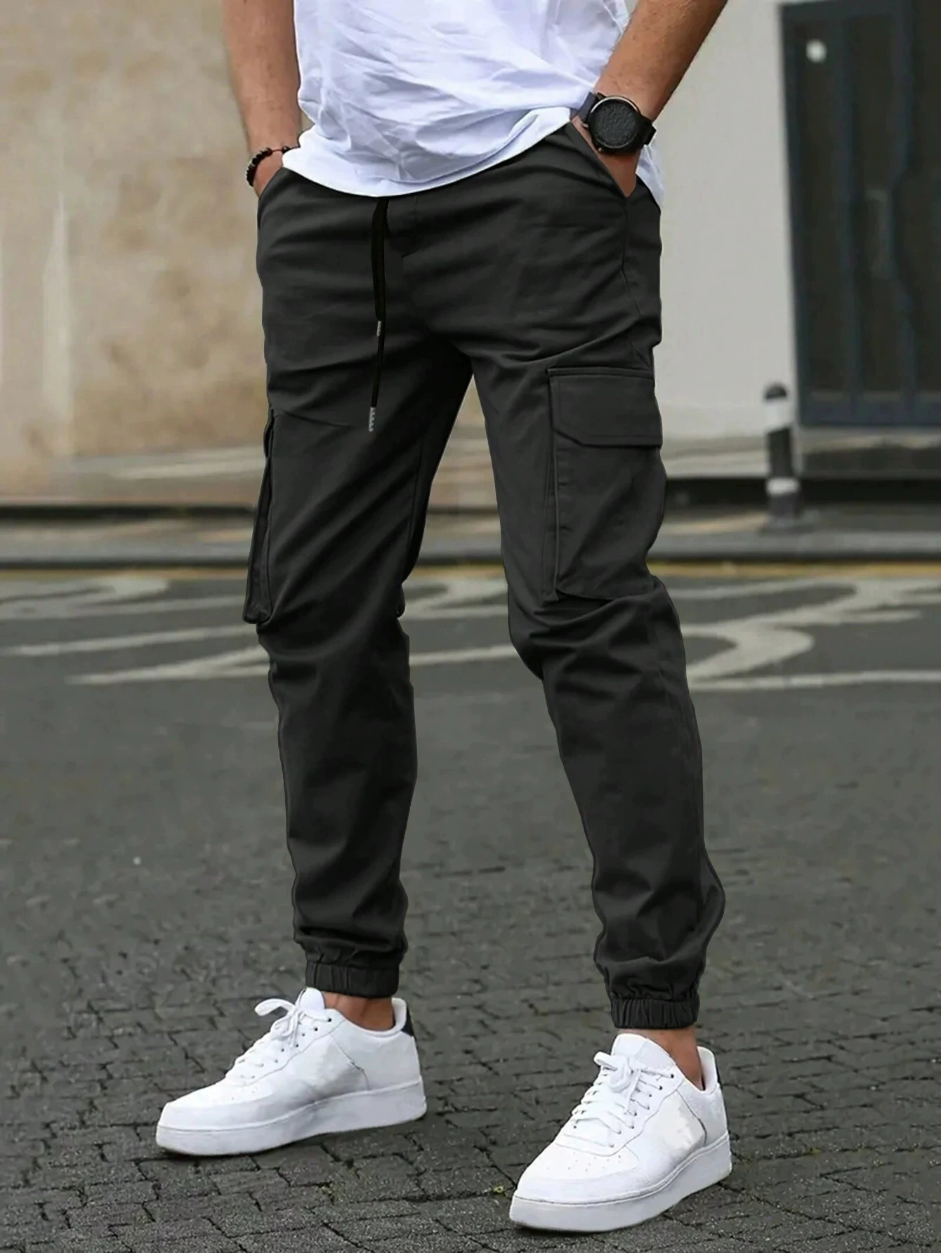 Davide™ | Bequeme Cargo-Jogginghose