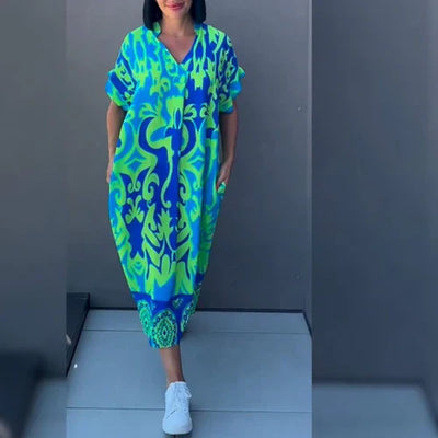 Lana™ | Stilvolles Blumenkleid