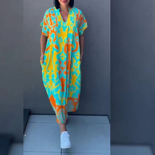 Lana™ | Stilvolles Blumenkleid