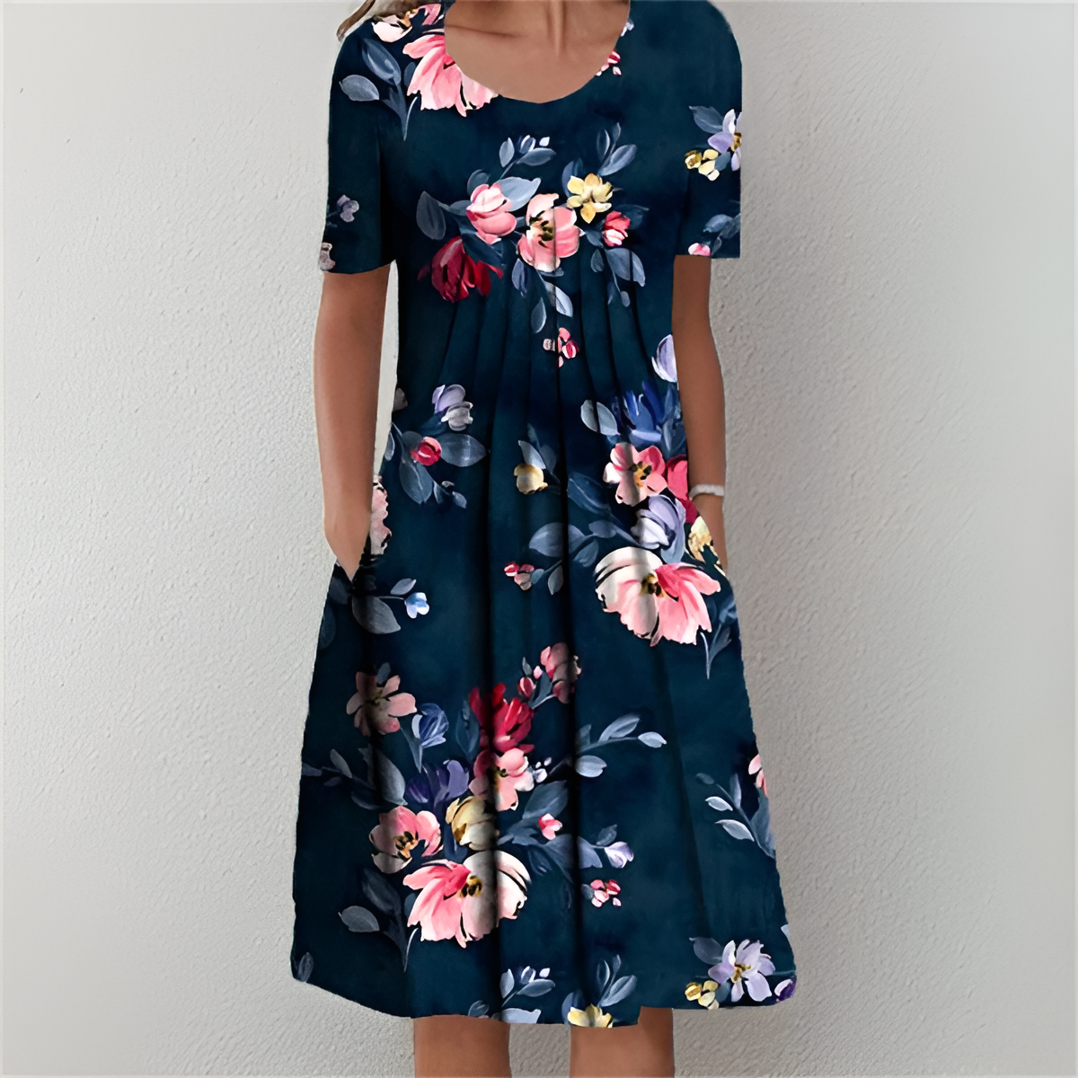Heather™ | Klassisches Blumenkleid