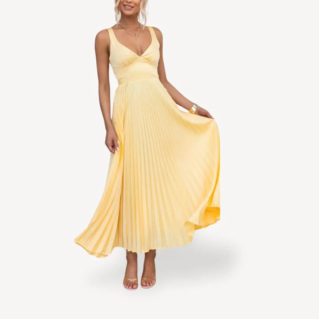 Esmea™ | Elegantes Faltendes Kleid