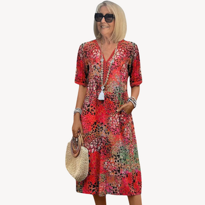 Anwen™ | Elegantes Baumwoll Boho Kleid