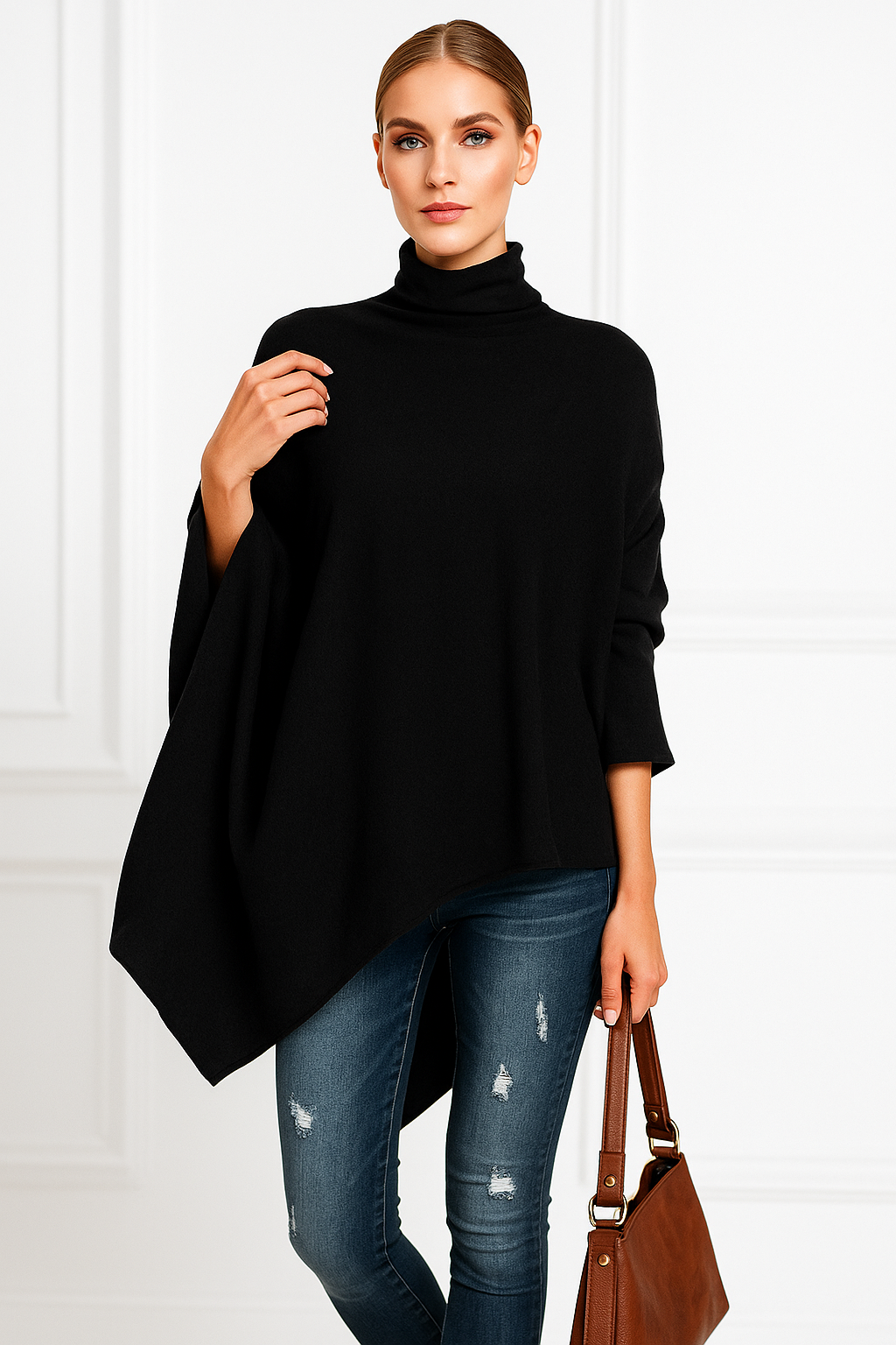 Blair™ | Elegantes Hochkragen-Top