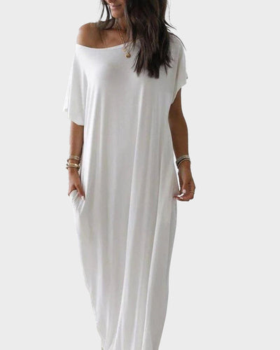 Kelly™ | Elegantes Off-Shoulder Maxikleid